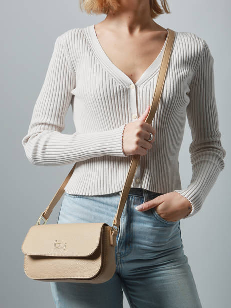 Cross Body Tas Naos By byblos Beige naos BS33B11 ander zicht 1